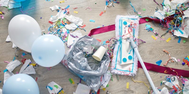 Nettoyage des lieux avant, pendant et après évènement