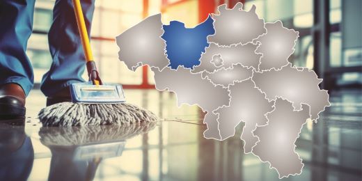 Services de nettoyage dans la province de Flandre Orientale
