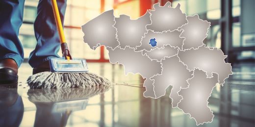 Tous les services de nettoyage en Région Bruxelles-Capitale